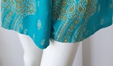 Turquoise Summer Shorts For Women